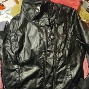 Arizona Jean Company Black Leather Jacket